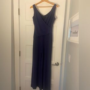 Nine West navy blue jumpsuit